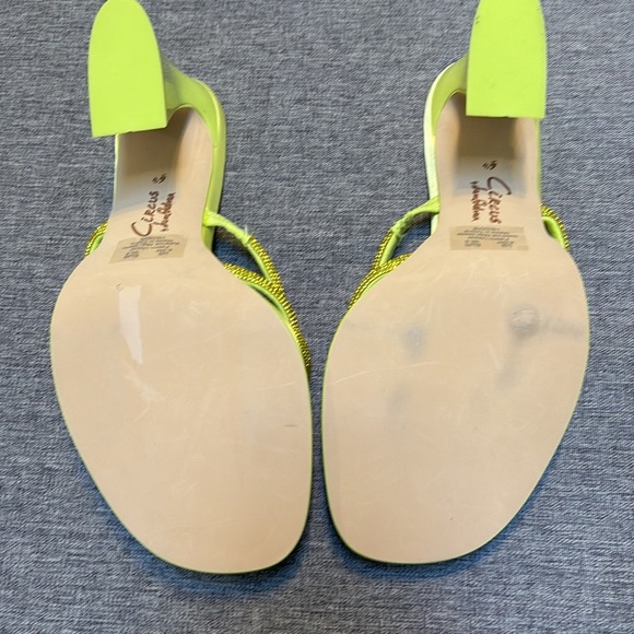 Circus NY by Sam Edelman Women's Heddie Mule Heel Sunny Lime - Picture 5 of 8